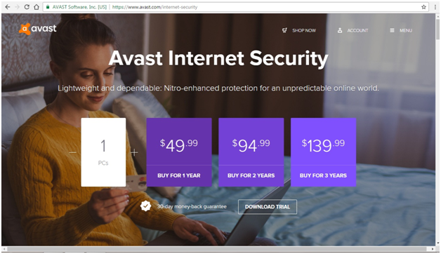 Avast Internet Security 2017 Promo