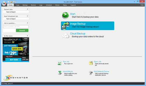 Novabackup 18 for PC