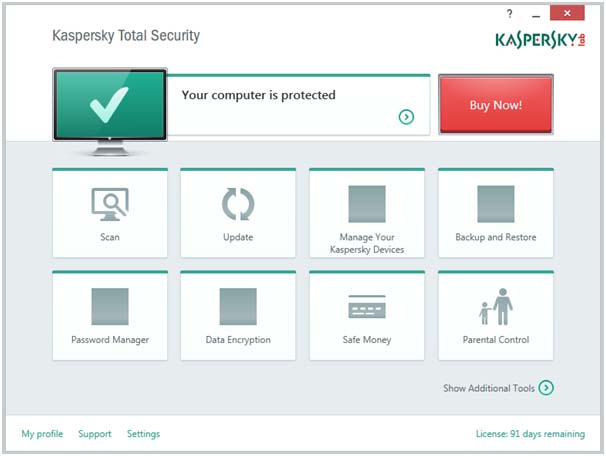 kaspersky total security 2018 computer protected