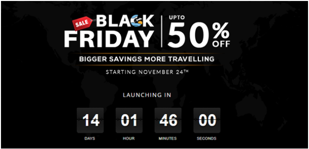 black friday 2017 travel tickets promo