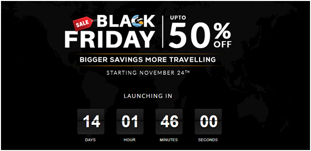 black friday 2017 travel tickets promo