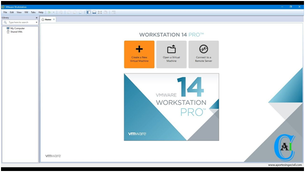 VMware Workstation 14 create a new virtual machine