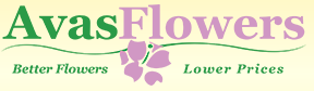 Avas Flowers logo