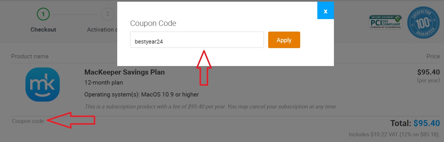 how to apply mackeeper discount coupon 2023