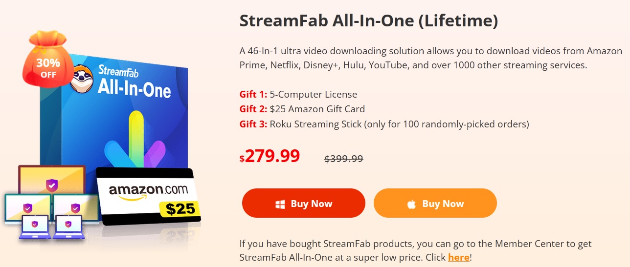 streamfab all in one deals