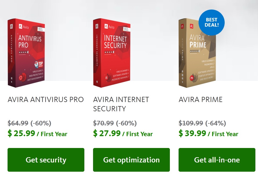 64% Off Avira Prime 2025 promo code exclusive offer