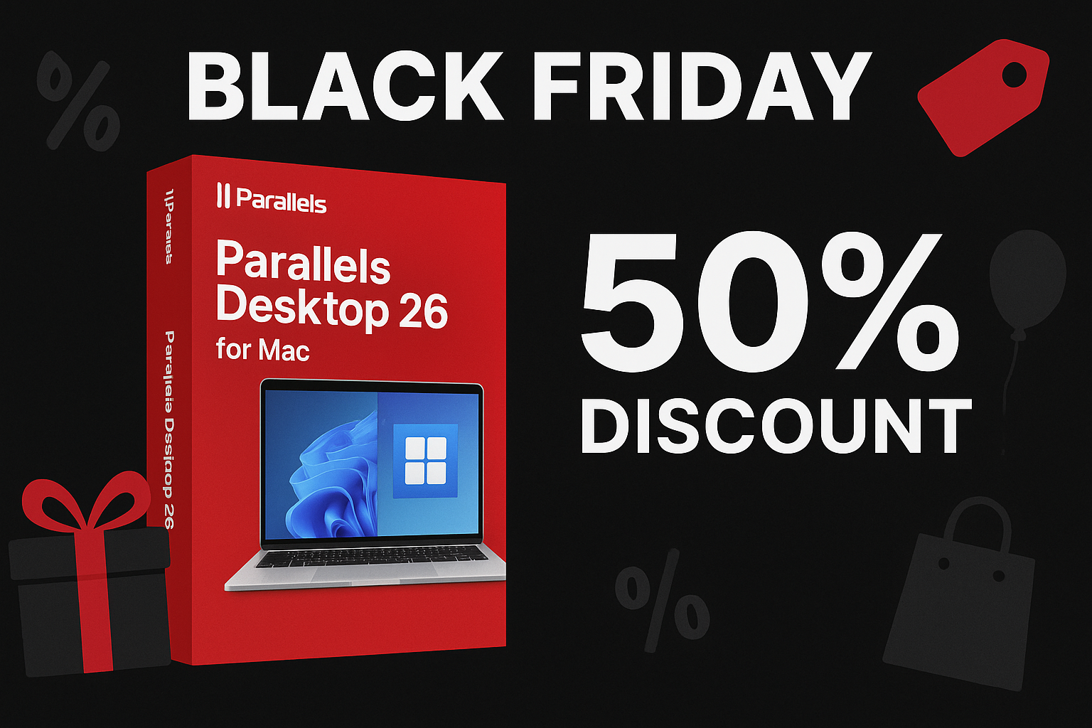Parallels Desktop Black Friday discount codes and deals
